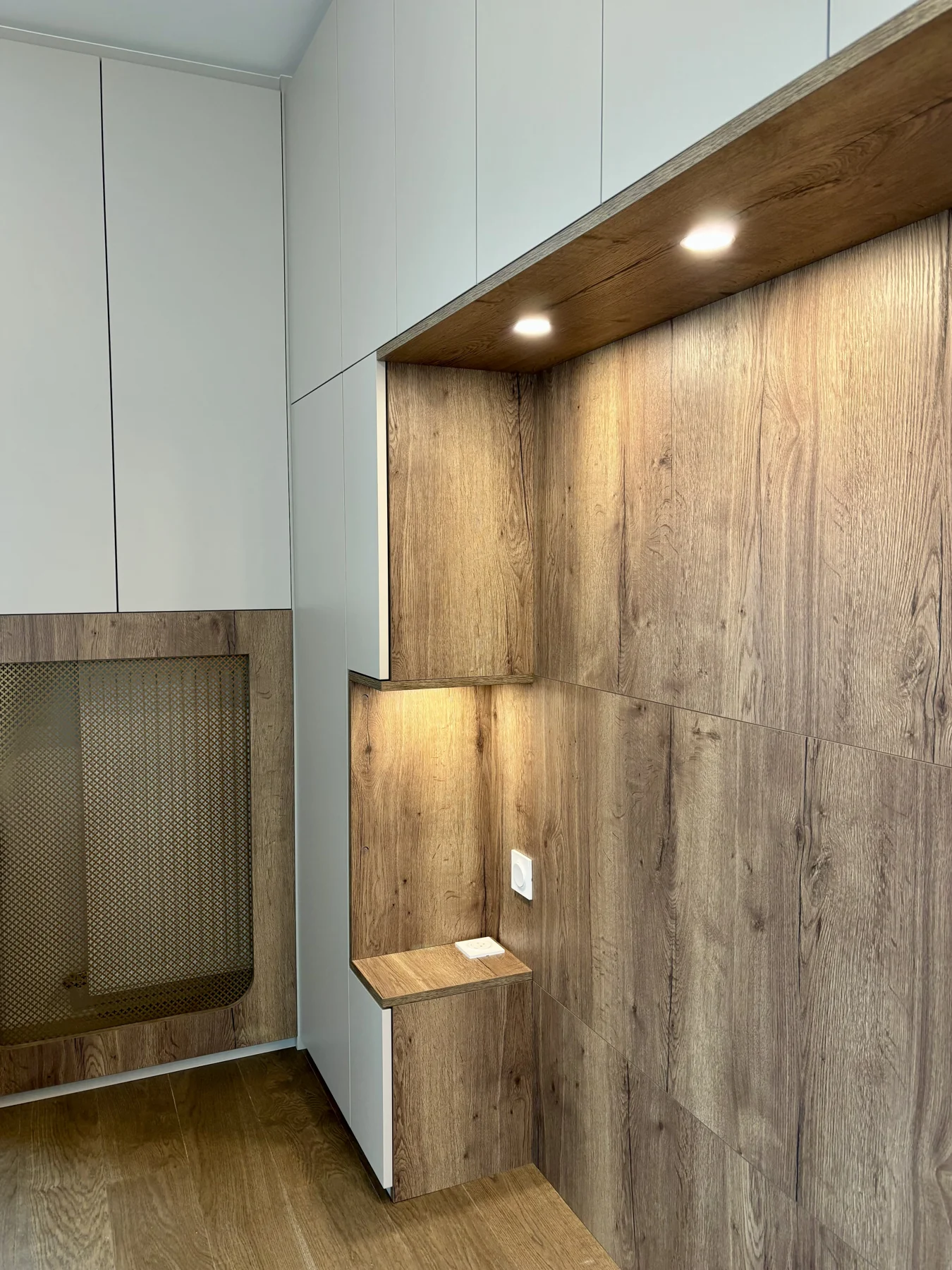 Une alcôve en décor bois — vue 2